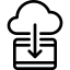 Cloud networking icon 64x64